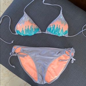 Sequin bikini